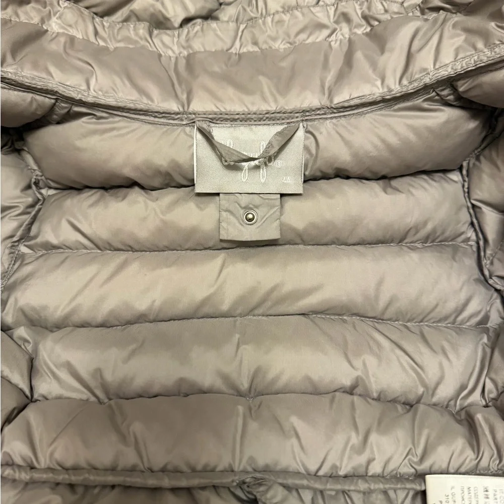 Il Gufo Gray Down Puffer Jacket - Picture 2 of 4